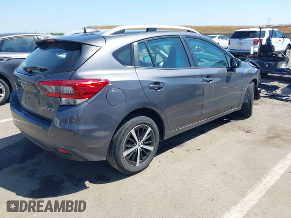 2022 Subaru Impreza Premium с VIN 4S3GTAD68N3716600, выставлен на аукционе IAAI как лот 42223741 с пробегом 34 094 миль миль и . История ставок и продаж доступна на DreamBid. Изображение 4.