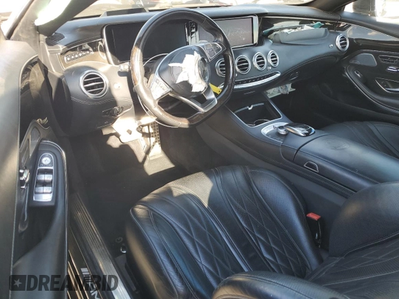 2015 Mercedes-Benz S-Class S 63 AMG with VIN WDDXJ7JB2FA001194, listed as a Copart auction lot 89135965 with 0 mi miles and Salvage Title. Bid and sale history available at carsss.com. Image 8.