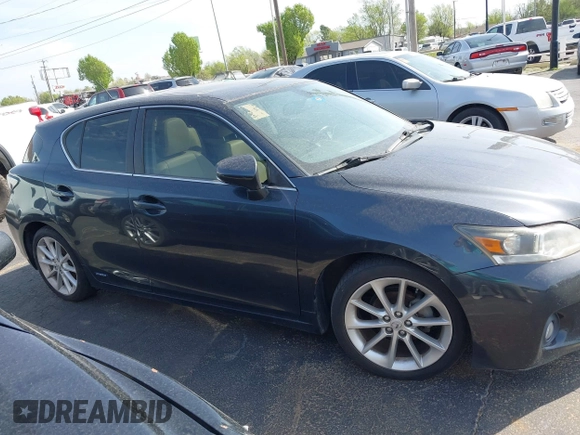2011 Lexus CT 200h with VIN JTHKD5BH5B2030971, listed as a IAAI auction lot 41906370 with 162,169 mi miles and . Bid and sale history available at DreamBid. Image 13.