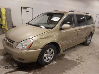 2009 Kia Sedona LX with VIN KNDMB233996314804, listed as a IAAI auction lot 42014187 with 220,693 mi miles and . Bid and sale history available at DreamBid. Image 17.