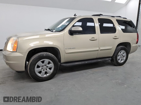 2007 GMC Yukon SLT with VIN 1GKFC13J77R132288, listed as a Copart auction lot 46817645 with 218,494 mi miles and Clean Title. Bid and sale history available at carsss.com. Image 1.