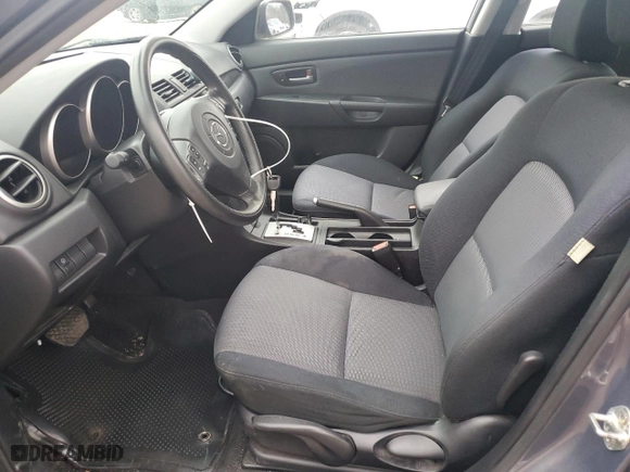 2008 Mazda Mazda3 Man i Sport *Ltd Avail* with VIN JM1BK32F281874636, listed as a Copart auction lot 47120035 with 213,976 mi miles and Salvage Title. Bid and sale history available at carsss.com. Image 7.