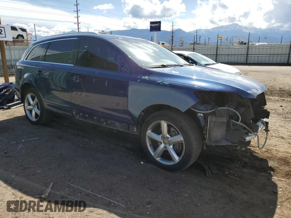 2015 Audi Q7 S line Prestige с VIN WA1DGAFE3FD018381, выставлен на аукционе Copart как лот 54850335 с пробегом 172 002 миль миль и На запчасти • Non repairable. История ставок и продаж доступна на DreamBid. Изображение 4.