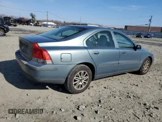 2004 Volvo S60 with VIN YV1RS61T642348189, listed as a Copart auction lot 46315535 with 209,536 mi miles and Salvage Title. Bid and sale history available at carsss.com. Image 3.