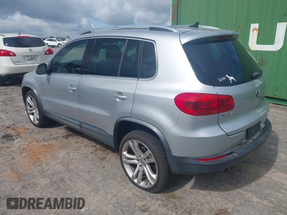 2013 Volkswagen Tiguan S with VIN WVGAV3AX9DW566269, listed as a IAAI auction lot 42728301 with 159,903 mi miles and . Bid and sale history available at DreamBid. Image 3.