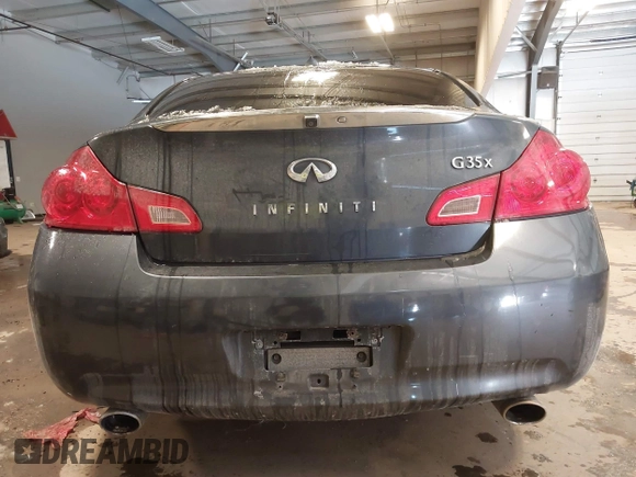 2008 Infiniti G35 Sedan x with VIN JNKBV61F28M255154, listed as a IAAI auction lot 41593045 with 243,554 mi miles. Bid and sale history available at carsss.com. Image 16.