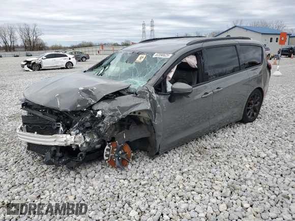2023 Chrysler Pacifica Touring L with VIN 2C4RC1BG1PR516608, listed as a Copart auction lot 52098625 with Not provided miles and Salvage title. Bid and sale history available at DreamBid. Image 1.