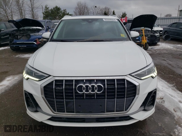 2020 Audi Q3 S line Prestige with VIN WA1FECF31L1119652, listed as a Copart auction lot 83328924 with 36,526 mi miles and Non Repairable. Bid and sale history available at carsss.com. Image 5.
