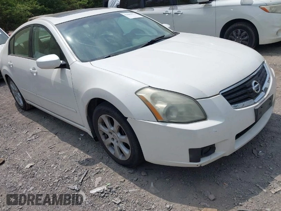 2007 Nissan Maxima 3.5 SE with VIN 1N4BA41EX7C860087, listed as a IAAI auction lot 42082772 with 164,866 mi miles. Bid and sale history available at carsss.com. Image 1.