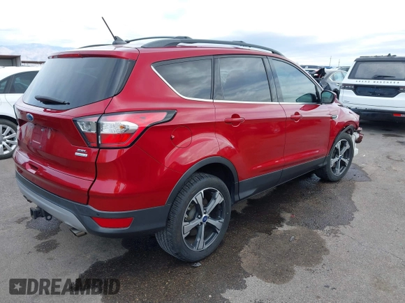 2018 Ford Escape SEL with VIN 1FMCU0HD6JUA98109, listed as a IAAI auction lot 41734123 with 39,207 mi miles and . Bid and sale history available at carsss.com. Image 4.