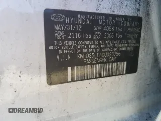 2013 Hyundai Elantra GT with VIN KMHD35LE4DU023756, listed as a Copart auction lot 77706604 with Not Provided miles and Salvage Title. Bid and sale history available at carsss.com. Image 13.