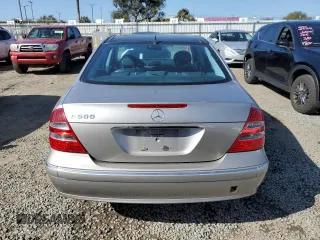2003 Mercedes-Benz E-Class 5.0L with VIN WDBUF70J43A141846, listed as a Copart auction lot 49706765 with 199,428 mi miles and Salvage Title. Bid and sale history available at carsss.com. Image 6.