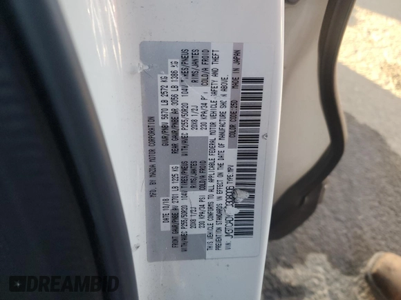 2019 Mazda CX-9 Grand Touring with VIN JM3TCADYXK0308006, listed as a Copart auction lot 44723715 with 125,879 mi miles and Salvage Title. Bid and sale history available at carsss.com. Image 14.