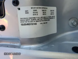 2005 Saturn L with VIN 1G8JD54R85Y501462, listed as a Copart auction lot 87946305 with 170,548 mi miles and Salvage Title. Bid and sale history available at carsss.com. Image 15.