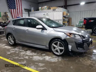 2010 Mazda Mazda3 s Grand Touring with VIN JM1BL1H56A1328430, listed as a Copart auction lot 51533245 with 23,996 mi miles and Salvage Title. Bid and sale history available at carsss.com. Image 4.