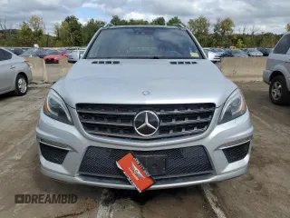 2013 Mercedes-Benz M ML 63 AMG with VIN 4JGDA7EB0DA153930, listed as a Copart auction lot 72535344 with 129,030 mi miles and Salvage Title. Bid and sale history available at carsss.com. Image 5.