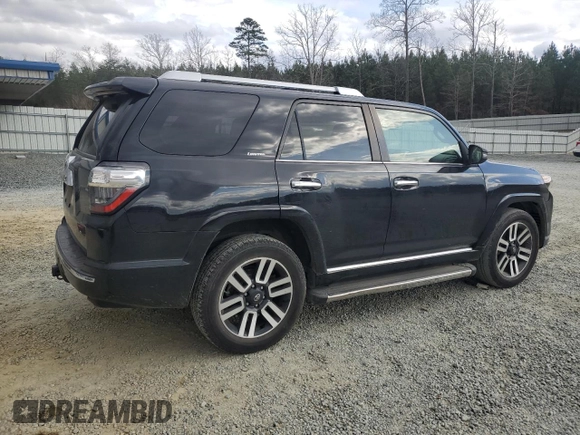 2014 Toyota 4Runner Limited with VIN JTEBU5JR2E5189179, listed as a Copart auction lot 47225205 with 170,296 mi miles and Salvage Title. Bid and sale history available at carsss.com. Image 3.