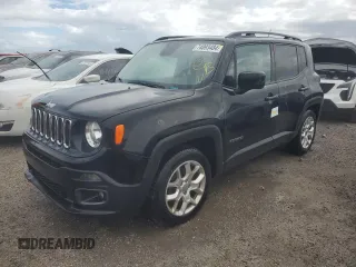 2016 Jeep Renegade Latitude with VIN ZACCJABT0GPE37654, listed as a Copart auction lot 74893484 with Not Provided miles and Salvage Title. Bid and sale history available at carsss.com. Image 1.