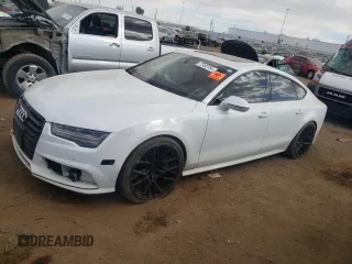 2016 Audi S7 with VIN WAUW2AFC5GN007029, listed as a Copart auction lot 77480764 with 105,830 mi miles and Salvage Title. Bid and sale history available at carsss.com. Image 1.