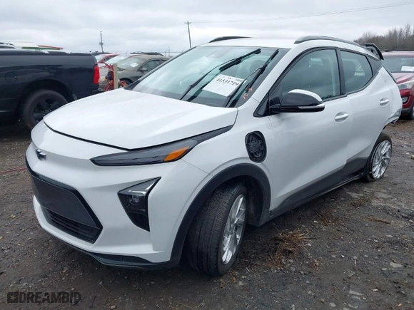 2023 Chevrolet Bolt EUV LT with VIN 1G1FY6S06P4199196, listed as a IAAI auction lot 41531719 with 11,743 mi miles. Bid and sale history available at carsss.com. Image 2.