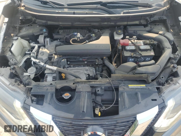 2017 Nissan Rogue SV with VIN 5N1AT2MT8HC764048, listed as a Copart auction lot 58471225 with 113,720 mi miles and Salvage title. Bid and sale history available at DreamBid. Image 11.