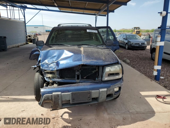 2003 Chevrolet TrailBlazer LT with VIN 1GNDS13SX32283585, listed as a Copart auction lot 65069794 with 194,832 mi miles and Salvage Title. Bid and sale history available at DreamBid. Image 5.