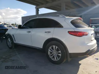 2010 Infiniti FX35 with VIN JN8AS1MUXAM800045, listed as a Copart auction lot 72498284 with 133,757 mi miles and Salvage Title. Bid and sale history available at carsss.com. Image 2.