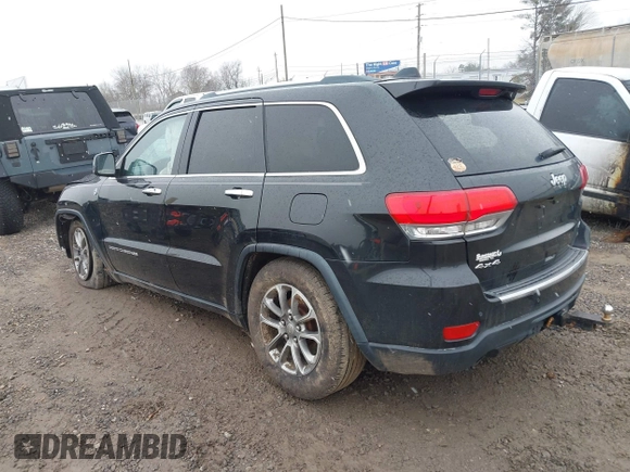 2014 Jeep Grand Cherokee Limited with VIN 1C4RJFBG2EC279944, listed as a IAAI auction lot 41591623 with 150,588 mi miles and . Bid and sale history available at DreamBid. Image 3.