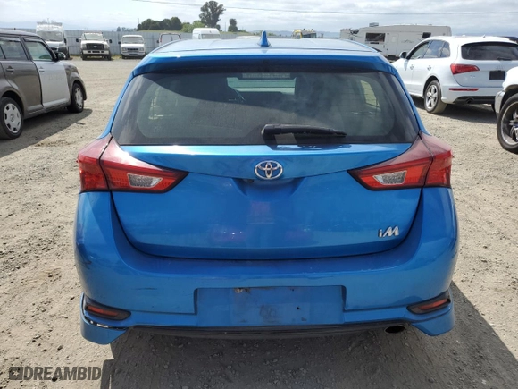 2018 Toyota Corolla iM with VIN JTNKARJE4JJ556372, listed as a Copart auction lot 53673265 with 122,909 mi miles and Salvage Title. Bid and sale history available at carsss.com. Image 6.