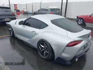 2020 Toyota GR Supra 3.0 with VIN WZ1DB4C06LW023770, listed as a IAAI auction lot 41563103 with 43,772 mi miles. Bid and sale history available at carsss.com. Image 3.