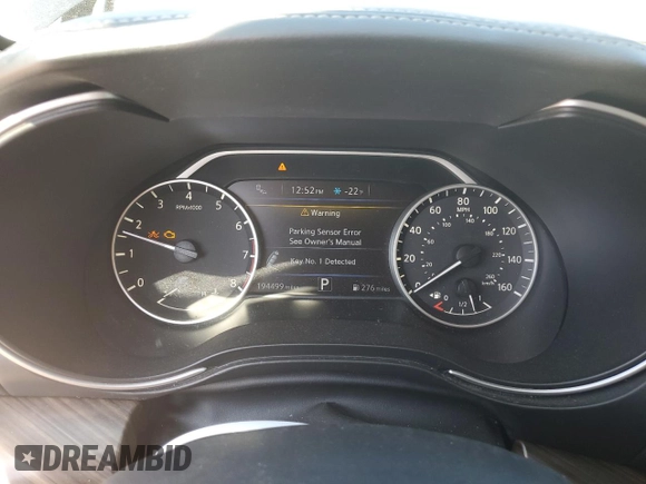 2016 Nissan Maxima SV z VIN 1N4AA6AP8GC376394, wystawiony jako Copart lot #46920535 z przebiegiem 194 499 mil mil oraz Szkoda całkowita • Salvage title. Historia ofert i sprzedaży dostępna na DreamBid. Obrazek 9.