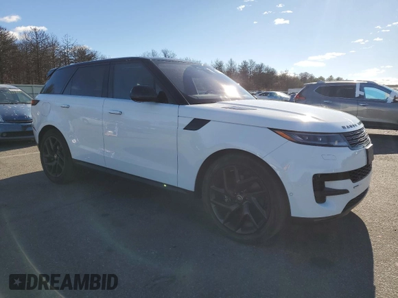 2023 Land Rover Range Rover Sport SE with VIN SAL1P9EUXPA111636, listed as a Copart auction lot 80223264 with 24,414 mi miles and Salvage Title. Bid and sale history available at DreamBid. Image 4.
