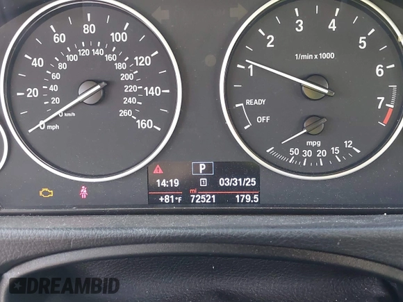 2015 BMW 3 Series 320i xDrive с VIN WBA3C3G57FNS74828, выставлен на аукционе IAAI как лот 41920253 с пробегом 72 521 миль миль и . История ставок и продаж доступна на DreamBid. Изображение 7.