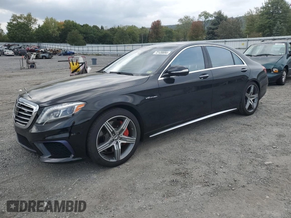 2016 Mercedes-Benz S-Class AMG S 63 with VIN WDDUG7JB6GA243201, listed as a Copart auction lot 72120694 with 88,298 mi miles and Clean Title. Bid and sale history available at carsss.com. Image 1.