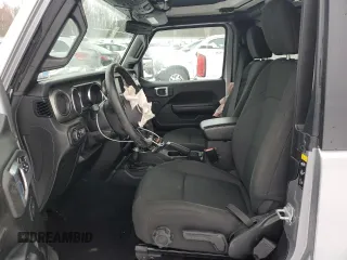 2021 Jeep Wrangler Willys with VIN 1C4HJXAGXMW627523, listed as a Copart auction lot 85927234 with 39,886 mi miles and Salvage title. Bid and sale history available at DreamBid. Image 7.
