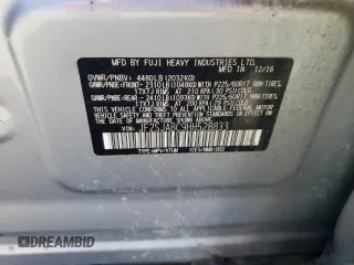 2017 Subaru Forester with VIN JF2SJABC9HH528833, listed as a Copart auction lot 61395352 with 75,511 mi miles. Bid and sale history available at carsss.com. Image 10.