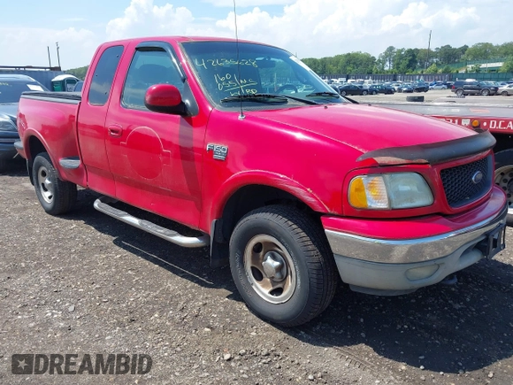 2002 Ford F-150 with VIN 1FTRX08W92KA41519, listed as a IAAI auction lot 42635628 with 160,055 mi miles and . Bid and sale history available at DreamBid. Image 1.