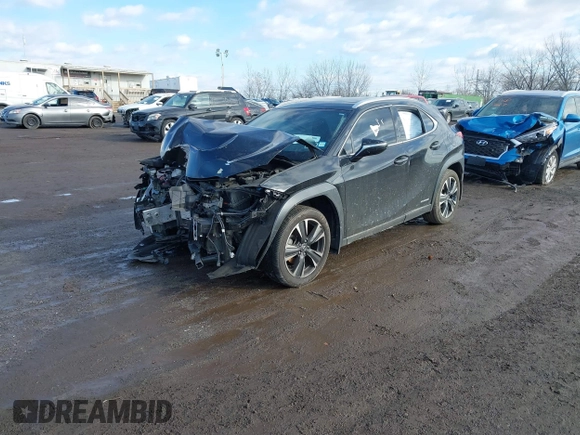 2020 Lexus UX 250h z VIN JTHP9JBH6L2034822, wystawiony jako IAAI lot #41512779 z przebiegiem 35 762 mil mil oraz . Historia ofert i sprzedaży dostępna na DreamBid. Obrazek 19.