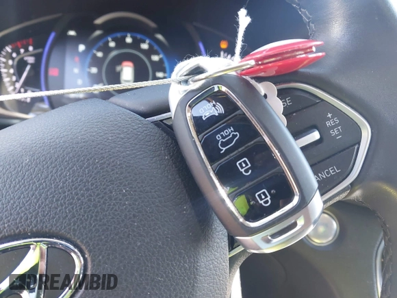 2020 Hyundai Santa Fe Limited with VIN 5NMS53AA2LH283122, listed as a IAAI auction lot 41259980 with 16,080 mi miles and . Bid and sale history available at DreamBid. Image 11.