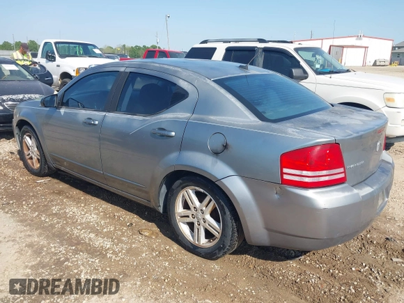 2008 Dodge Avenger SXT with VIN 1B3LC56K28N153487, listed as a IAAI auction lot 41988277 with 153,386 mi miles and . Bid and sale history available at DreamBid. Image 3.