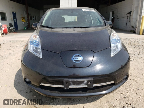 2015 Nissan LEAF SV with VIN 1N4AZ0CP1FC308097, listed as a Copart auction lot 65746053 with 47,487 mi miles. Bid and sale history available at carsss.com. Image 5.
