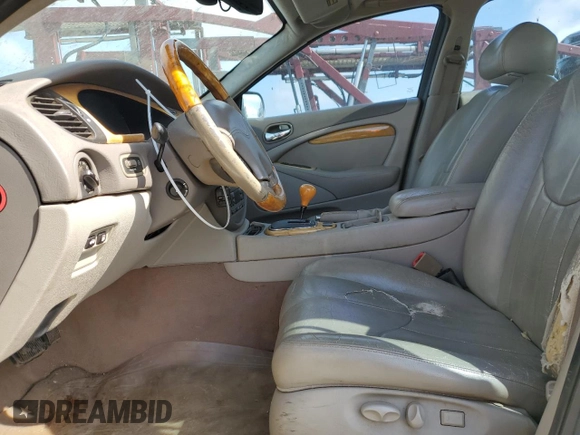 2000 Jaguar S-Type V8 with VIN SAJDA01D3YGL66121, listed as a Copart auction lot 54253095 with Not Provided miles and Clean Title. Bid and sale history available at DreamBid. Image 7.