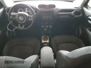 2017 Jeep Renegade Latitude with VIN ZACCJBBB2HPG45310, listed as a Copart auction lot 55949625 with 107,609 mi miles and Salvage title. Bid and sale history available at DreamBid. Image 8.