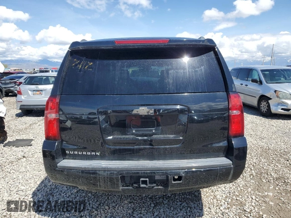 2018 Chevrolet Suburban LT with VIN 1GNSKHKC7JR247867, listed as a Copart auction lot 54446125 with 39,218 mi miles and Salvage Title. Bid and sale history available at carsss.com. Image 6.