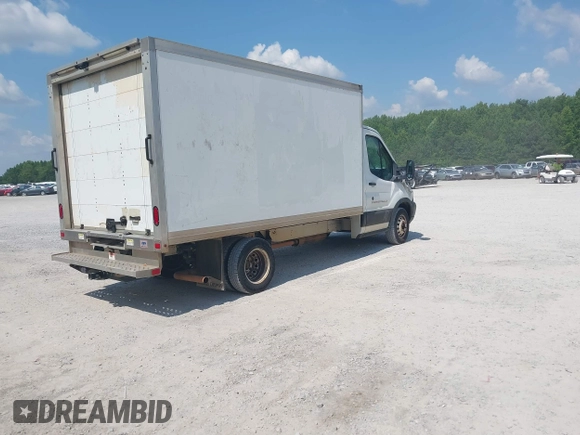 2019 Ford Transit with VIN 1FDBF8ZM8KKA87113, listed as a IAAI auction lot 42511405 with 114,647 mi miles and . Bid and sale history available at DreamBid. Image 4.