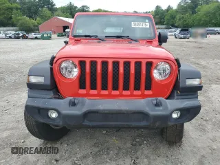 2019 Jeep Wrangler Unlimited Sport with VIN 1C4HJXDG2KW637021, listed as a Copart auction lot 58391315 with 66,087 mi miles and Salvage title. Bid and sale history available at DreamBid. Image 5.