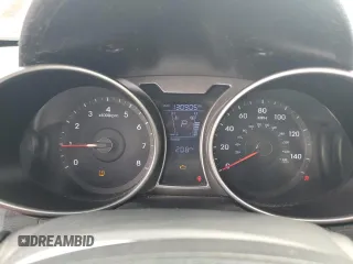 2013 Hyundai Veloster w/Black Int with VIN KMHTC6ADXDU121105, listed as a Copart auction lot 55171015 with 130,905 mi miles and Salvage title. Bid and sale history available at DreamBid. Image 9.