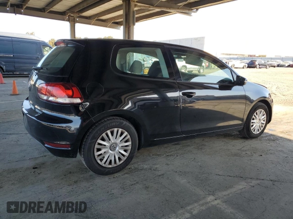 2010 Volkswagen Golf with VIN WVWBB7AJ1AW219213, listed as a Copart auction lot 48861035 with 189,745 mi miles and Clean Title. Bid and sale history available at carsss.com. Image 3.