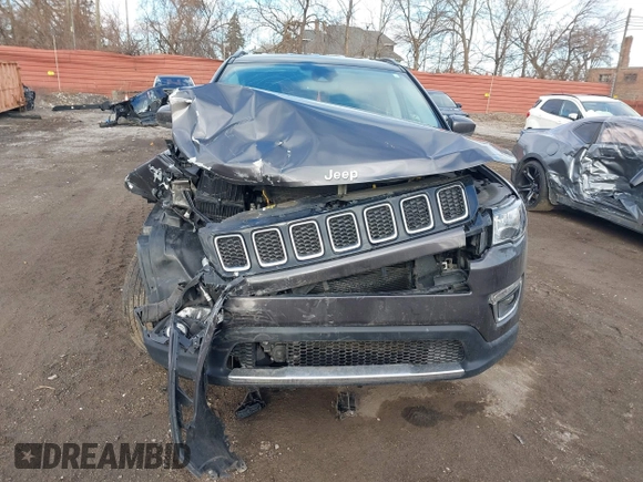 2021 Jeep Compass Limited with VIN 3C4NJDCB8MT524299, listed as a IAAI auction lot 41718321 with 67,618 mi miles and . Bid and sale history available at carsss.com. Image 12.