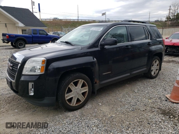 2011 GMC Terrain SLE-2 with VIN 2CTFLTE50B6364182, listed as a Copart auction lot 53765685 with 70,690 mi miles and Clean Title. Bid and sale history available at carsss.com. Image 1.